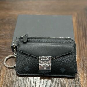MCM Black Key Card Case